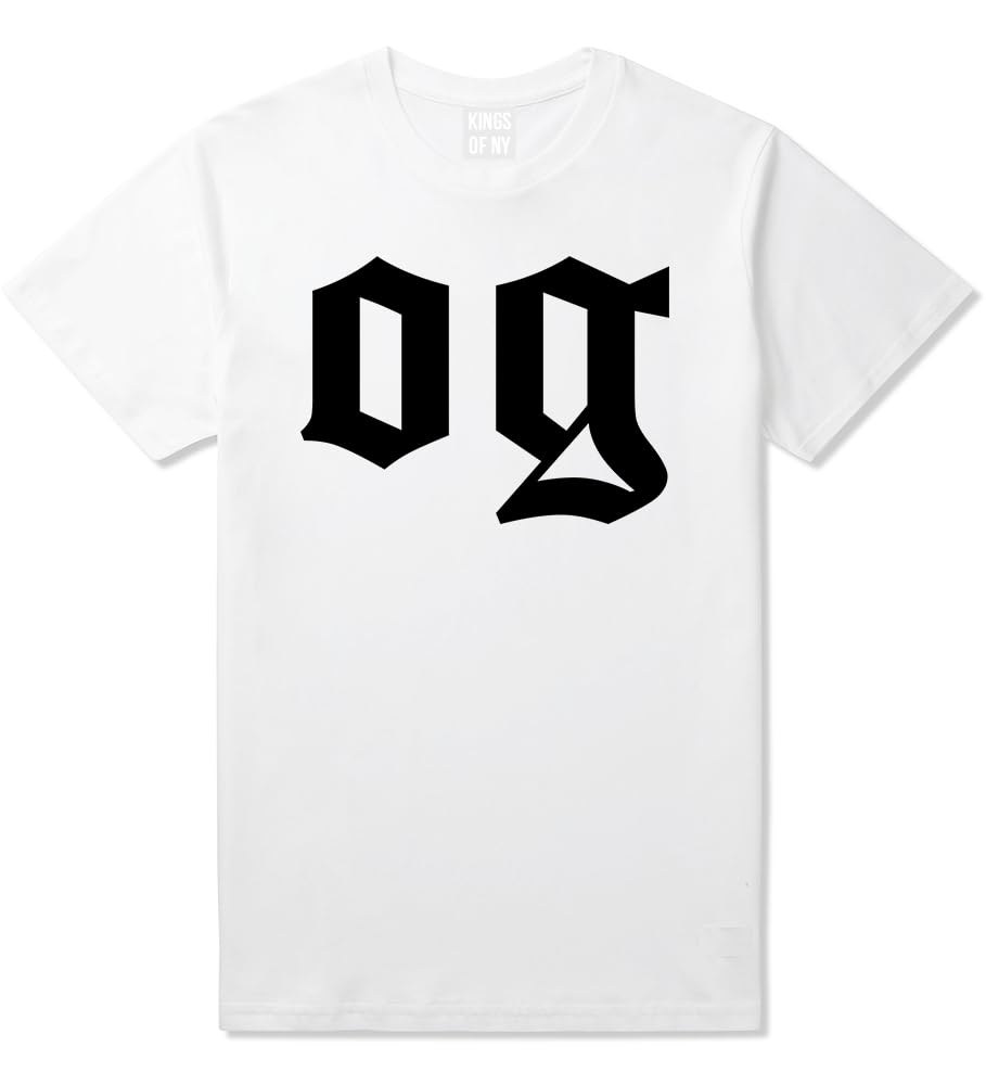 OG Lower Case Original Gangster Old School Mens T-Shirt 8