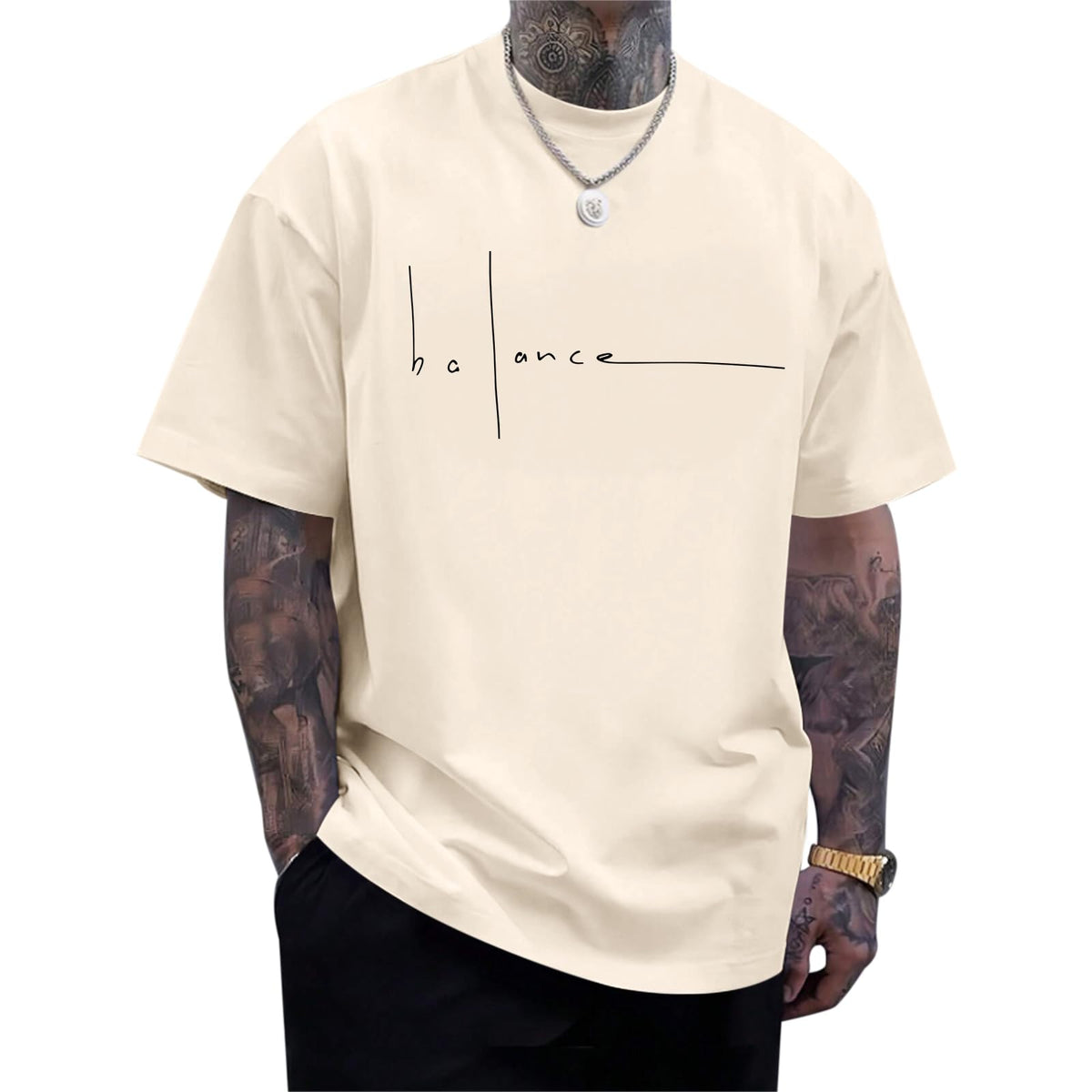 Mens Graphic T-Shirts Letter Print T-Shirt Streetwear Oversized Tshirts for Men Fashion Casual Shirts Summer Tees 8