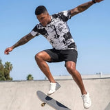 T Shirts for Men Graphic Tees Hipster Hip Hop Crewneck Casual Print Tops 6