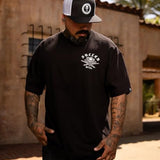Sullen Men's My Ride or Die Choloha Capsule Tattoo Lifestyle Graphic Standard Cotton Short Sleeve Tee 6