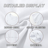 Mens Graphic T-Shirts Letter Print T-Shirt Streetwear Oversized Tshirts for Men Fashion Casual Shirts Summer Tees 7
