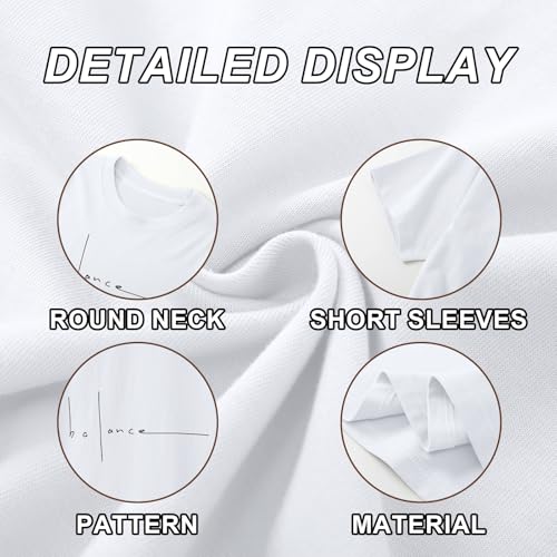 Mens Graphic T-Shirts Letter Print T-Shirt Streetwear Oversized Tshirts for Men Fashion Casual Shirts Summer Tees 7