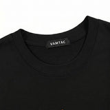 Vamtac Mens T Shirts Y2K Dropped Shoulder Short Sleeve Tiger Graphic Tee 6