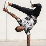 T Shirts for Men Graphic Tees Hipster Hip Hop Crewneck Casual Print Tops 7