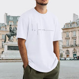 Mens Graphic T-Shirts Letter Print T-Shirt Streetwear Oversized Tshirts for Men Fashion Casual Shirts Summer Tees 4