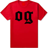 OG Lower Case Original Gangster Old School Mens T-Shirt 7