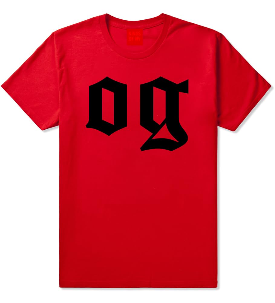 OG Lower Case Original Gangster Old School Mens T-Shirt 7